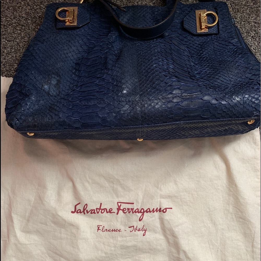 Limited Edition Blue Python Purse Only 4 Made!!!